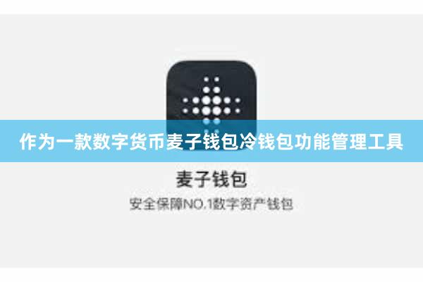 作为一款数字货币麦子钱包冷钱包功能管理工具
